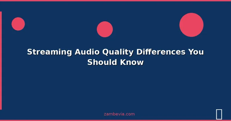 Featured: Streaming Audio Quality Differences You Should Know