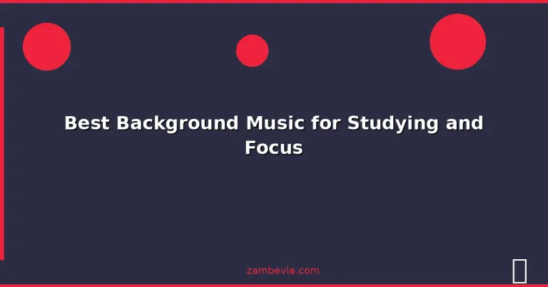 Featured: Best Background Music for Studying and Focus