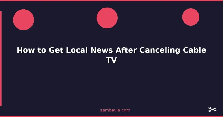 Featured: How to Get Local News After Canceling Cable TV