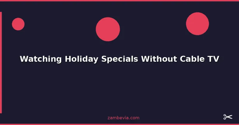 Featured: Watching Holiday Specials Without Cable TV