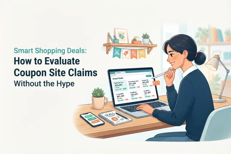 Featured image for: Smart Shopping Deals: How to Evaluate Coupon Site Claims Without the Hype