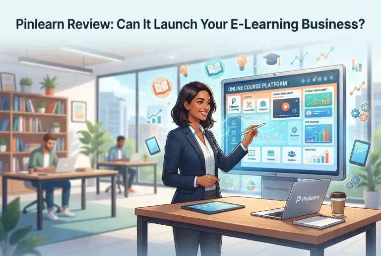 Featured image for: Pinlearn Review: Can It Launch Your E-Learning Business?