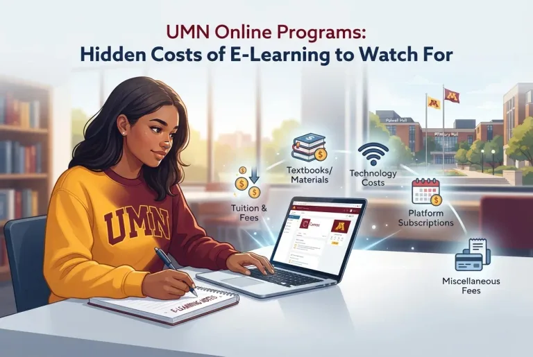 Featured image for: UMN Online Programs: Hidden Costs of E-Learning to Watch For