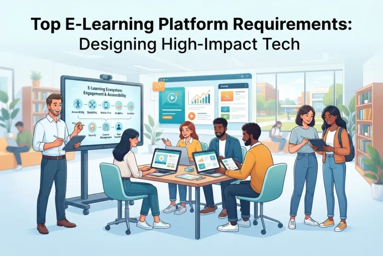 Featured image for: Top E-Learning Platform Requirements: Designing High-Impact Tech
