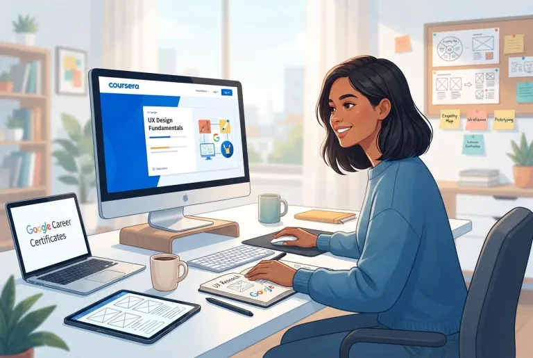 Featured image for: Master Google UX Design with Coursera: Your Path to a New Career