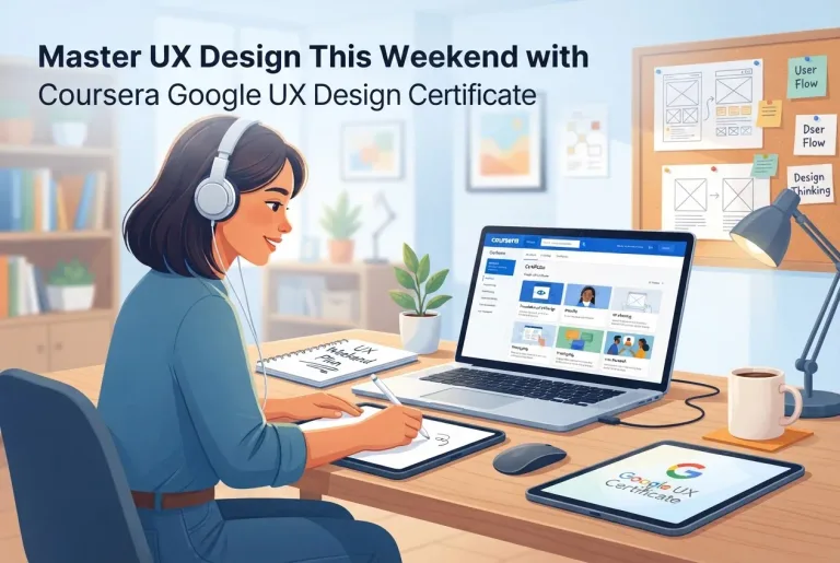 Featured image for: Master UX Design This Weekend with Coursera Google UX Design Certificate