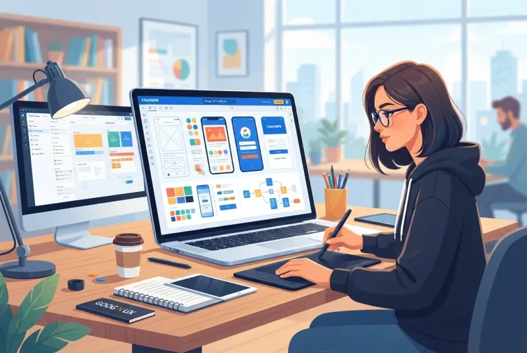 Featured image for: Coursera Google UX Design Certificate: Your Path to a New Career