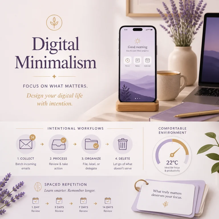 digital minimalism - Digital Minimalism Applied to Work Devices and Applications