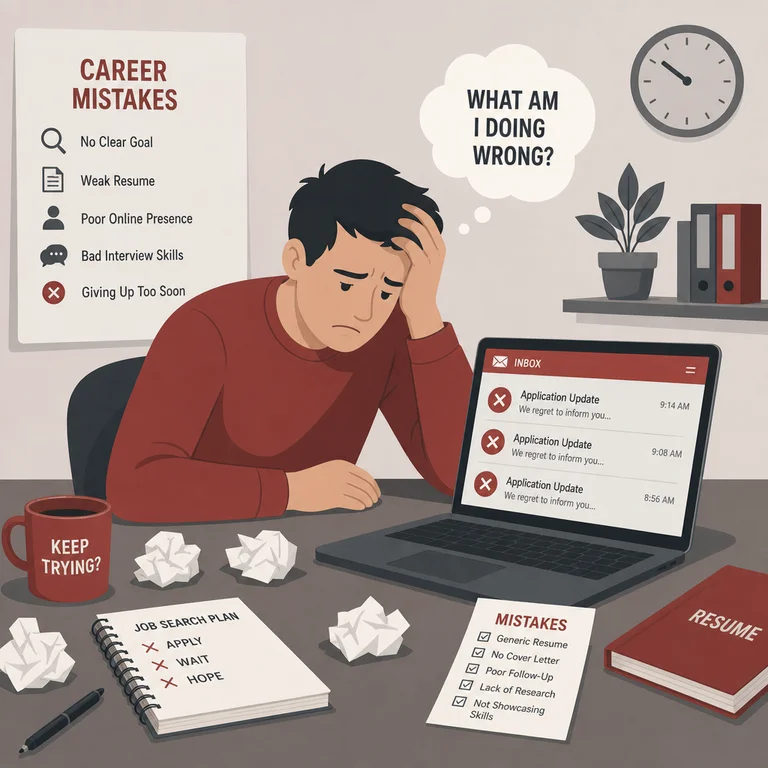 Job Search Mistakes That Keep You Unemployed Longer