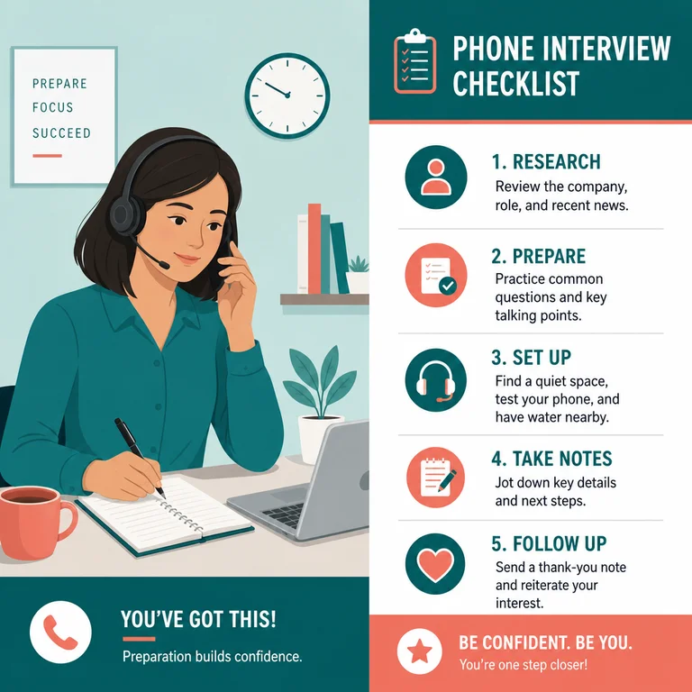 Phone Interview Tips to Move to the Next Round