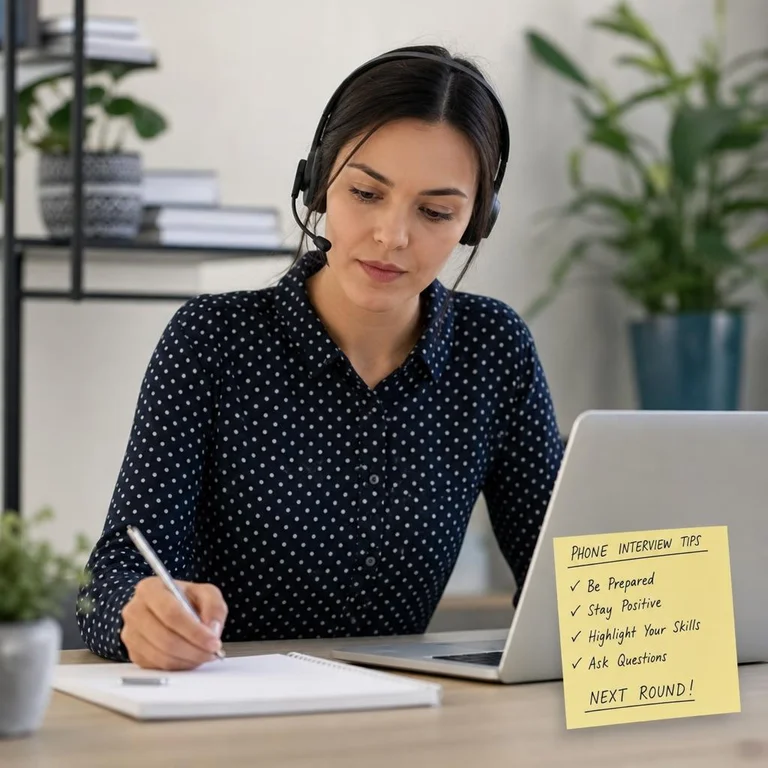 Phone Interview Tips That Move You to the Next Round Consistently