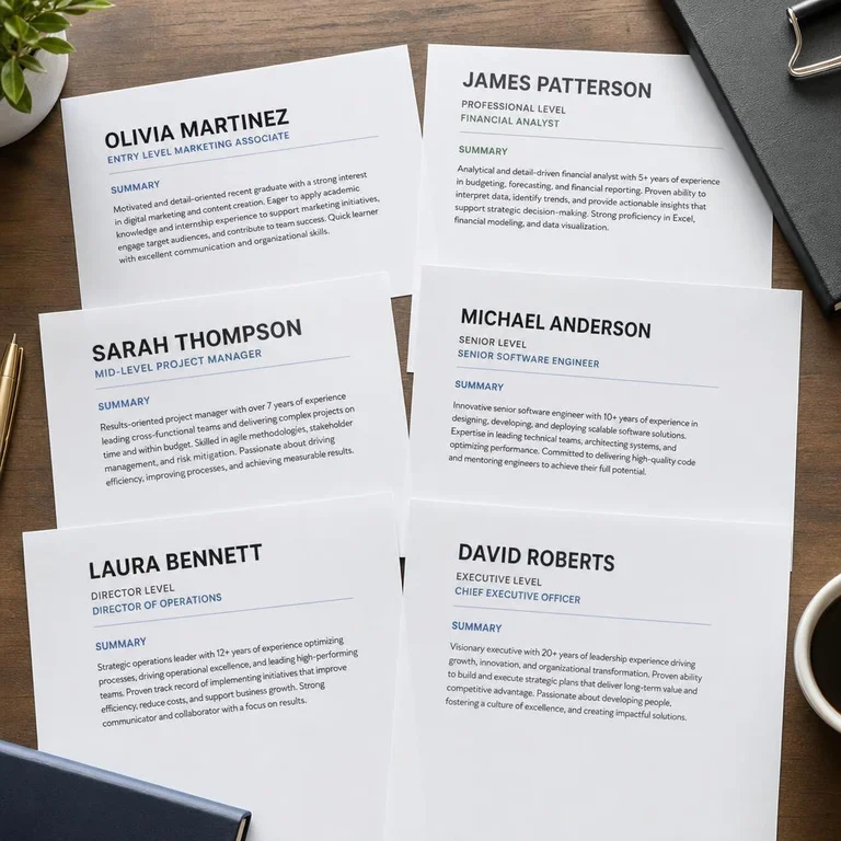 Resume Summary Statement Examples for Every Career Level