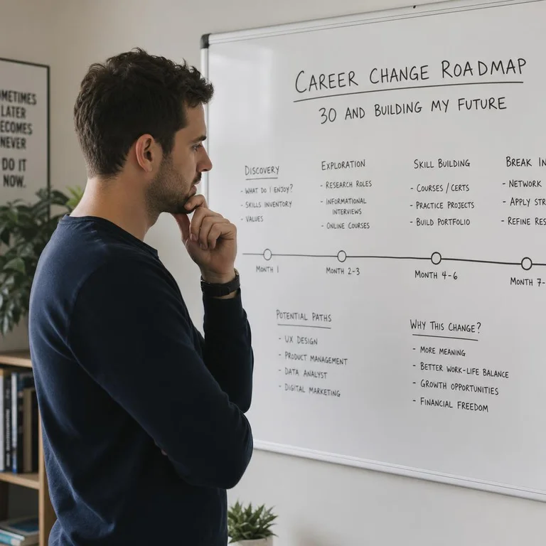 Career Change at 30: A Realistic Timeline From Decision to First Paycheck