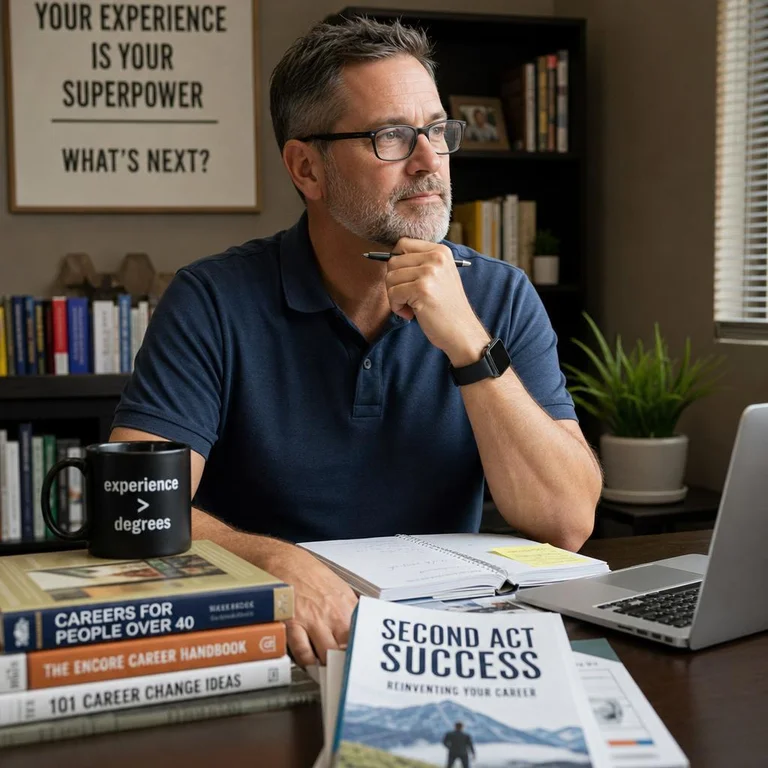 Second Career Options for People Over 40 That Value Experience Over Degrees