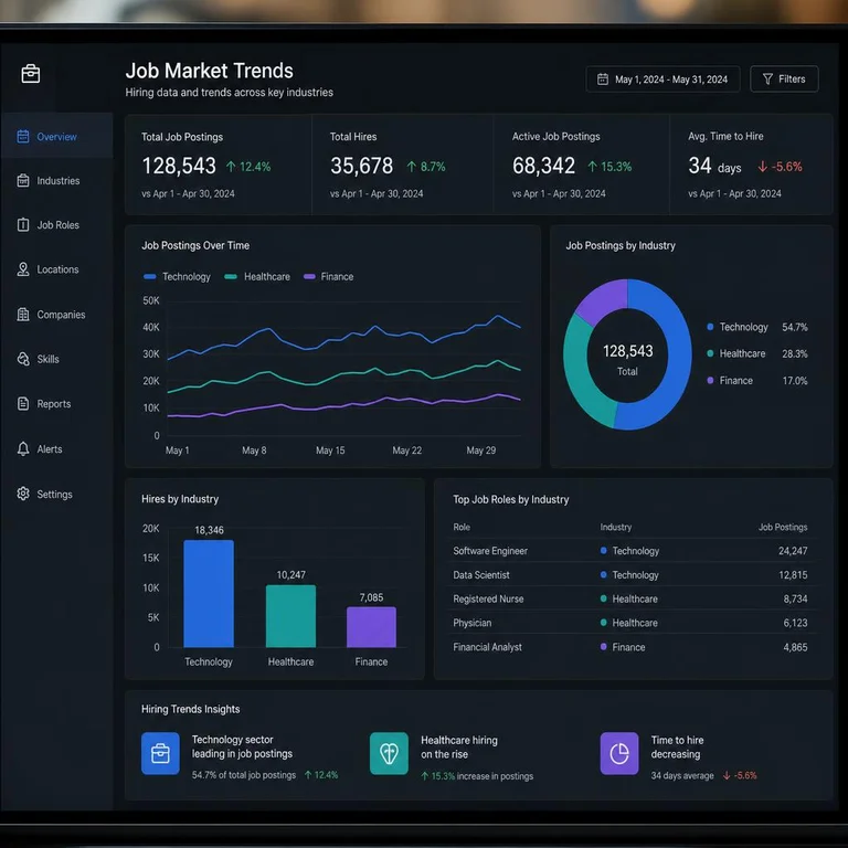 Job Market Trends Shaping Hiring Decisions Across Tech, Healthcare, and Finance