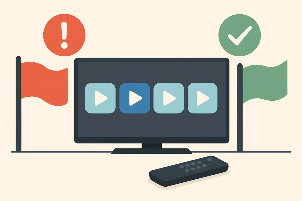 Featured image for: Spotting Red Flags and Green Lights in Top Streaming Services