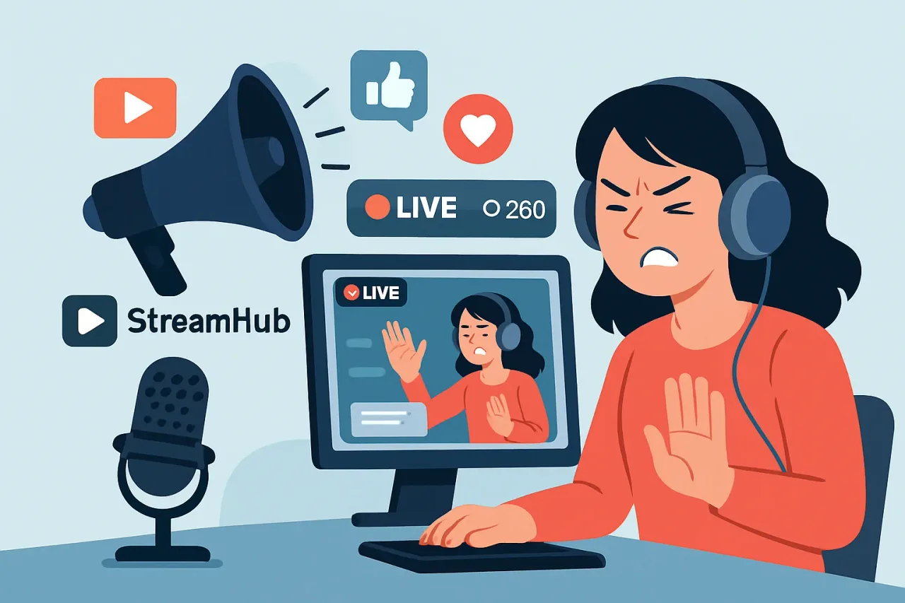 Featured image for: Avoiding Audio Overload: Social Media Live Streaming Pitfalls with StreamHub