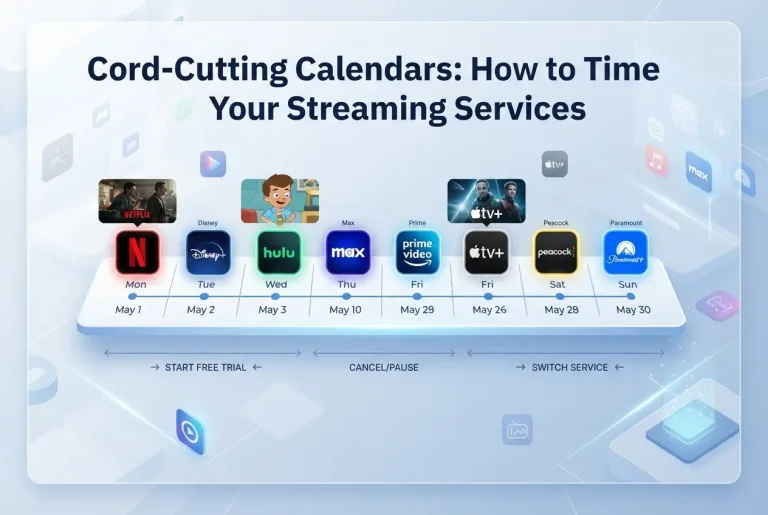 Featured image for: Cord-Cutting Calendars: How to Time Your Streaming Services