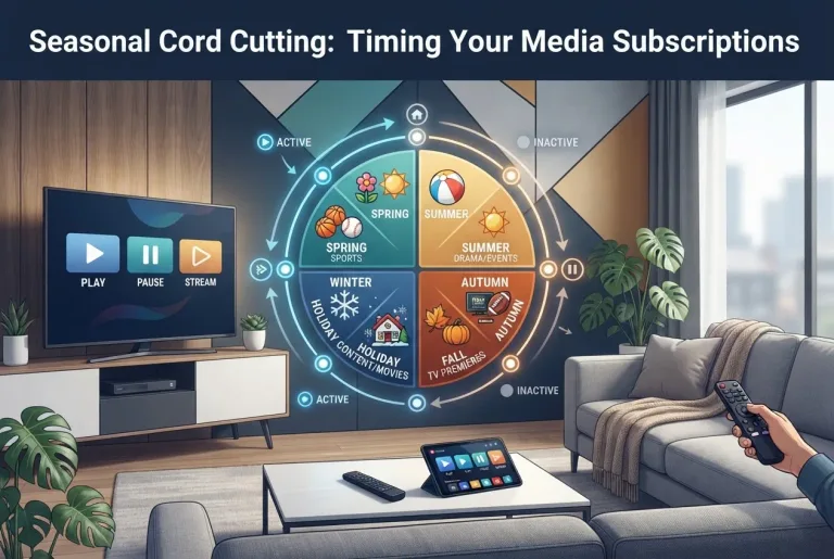 Featured image for: Seasonal Cord Cutting: Timing Your Media Subscriptions