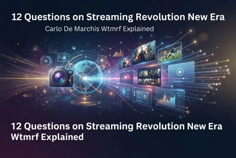 Featured image for: 12 Questions on Streaming Revolution New Era Carlo De Marchis Wtmrf Explained