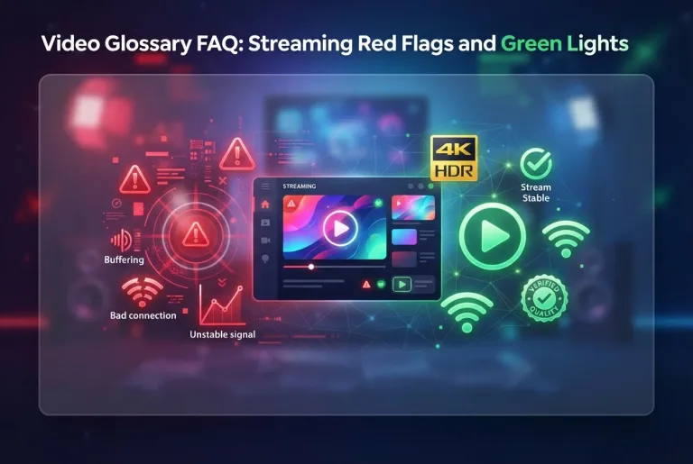Featured image for: Video Glossary FAQ: Streaming Red Flags and Green Lights