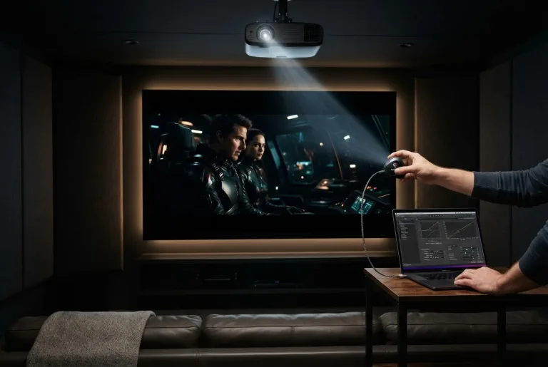 Featured image for: Avoid Bad Contrast Settings: Fix Your Home Projector Screen Calibration