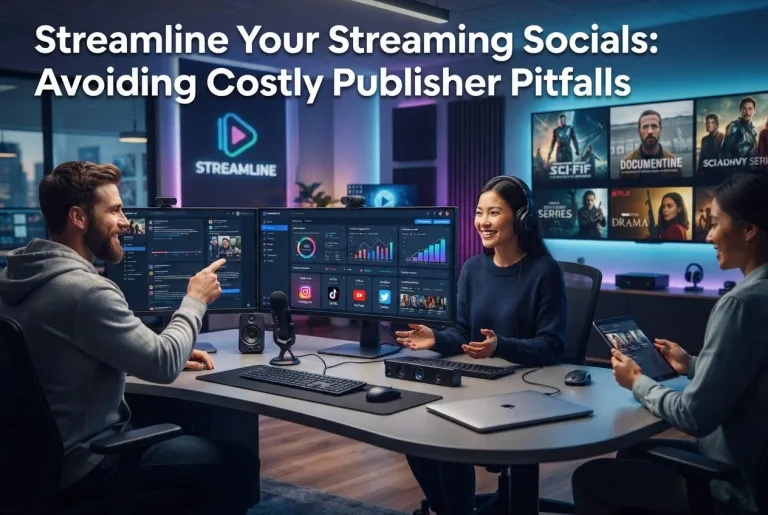 Featured image for: Streamline Your Streaming Socials: Avoiding Costly Publisher Pitfalls