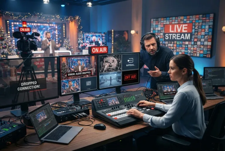 Featured image for: 7 Costly Live Streaming Mistakes in Seasonal Broadcasting