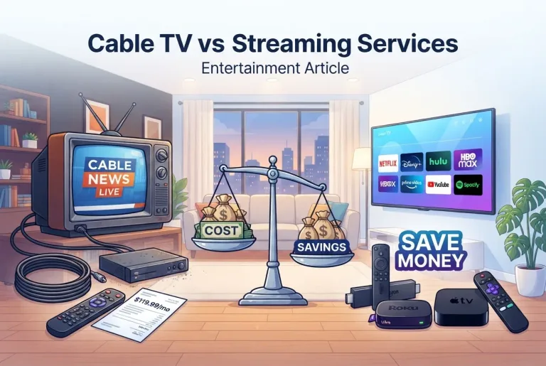 Featured image for: Cable TV vs Streaming Services: Which Option Saves You Money?