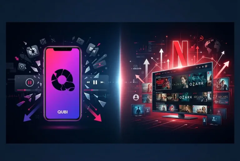 Featured image for: Why Did Quibi Fail While Netflix Dominates Streaming Markets?