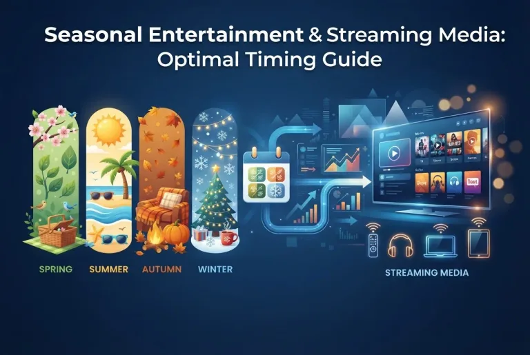 Featured image for: Seasonal Entertainment & Streaming Media: Optimal Timing Guide
