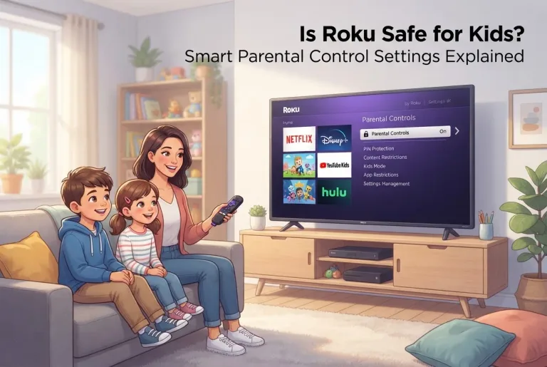 Featured image for: Is Roku Safe for Kids? Smart Parental Control Settings Explained