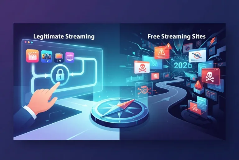 Featured image for: Why Free Streaming Sites Are Dangerous: Avoiding 2026 Piracy Risks