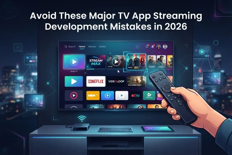 Featured image for: Avoid These Major TV App Streaming Development Mistakes in 2026