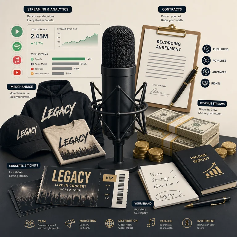 The Business of Music: How Artists Make Money Beyond Streaming Royalties