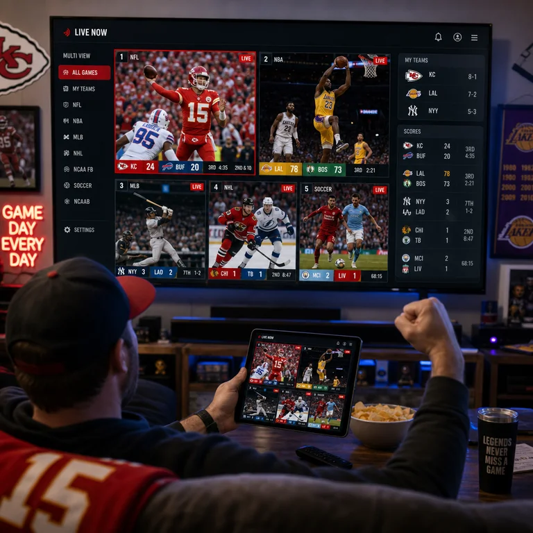 Streaming for Sports Fans