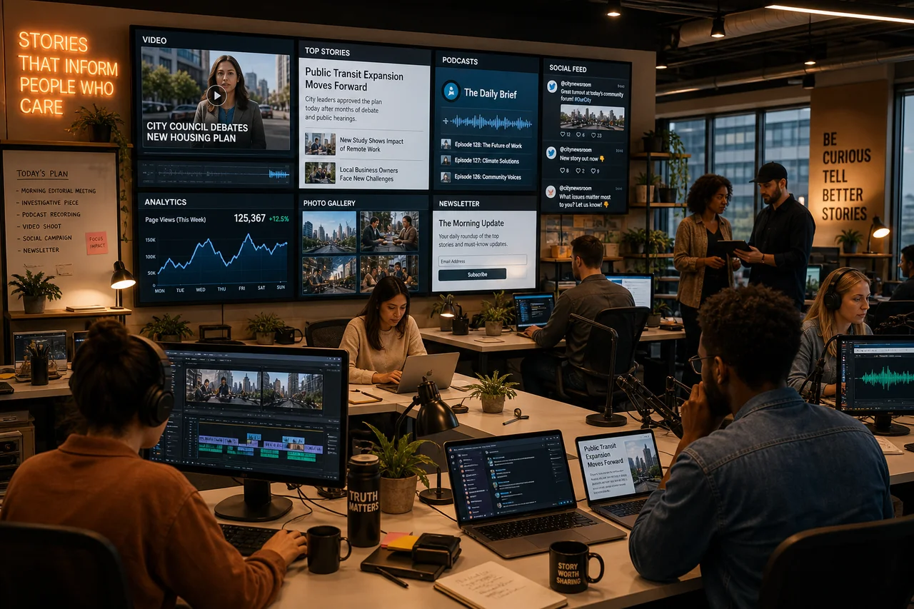 Building a Media Company From Scratch in the Digital Age