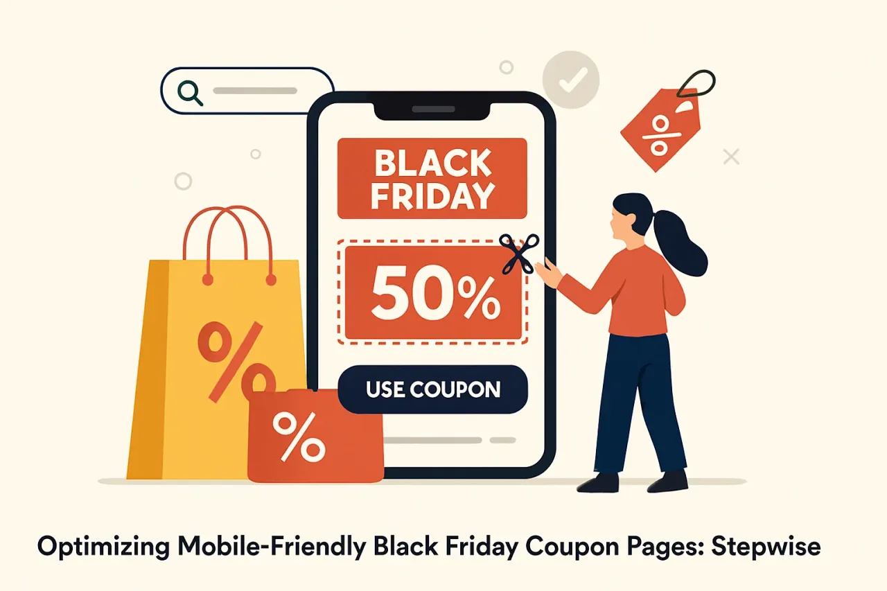Featured image for: Optimizing Mobile-Friendly Black Friday Coupon Pages: Stepwise Strategies
