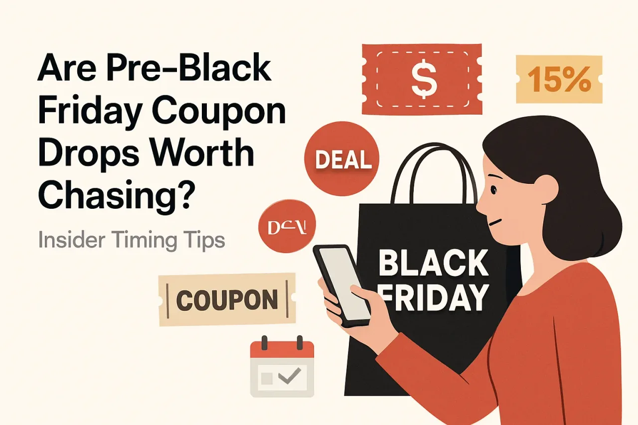 Featured image for: Are Pre-Black Friday Coupon Drops Worth Chasing? Insider Timing Tips