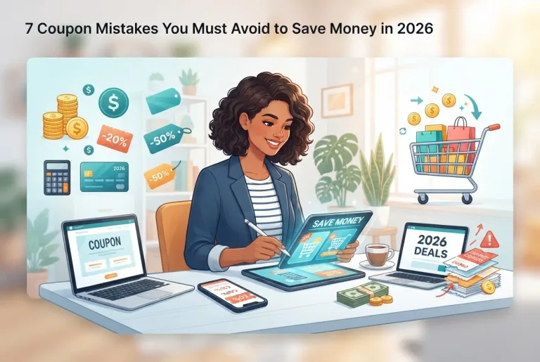 Featured image for: 7 Coupon Mistakes You Must Avoid to Save Money in 2026