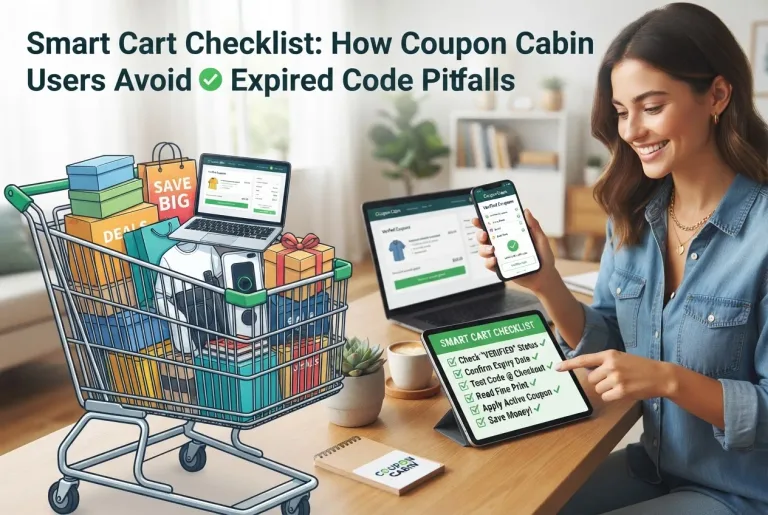 Featured image for: Smart Cart Checklist: How Coupon Cabin Users Avoid Expired Code Pitfalls