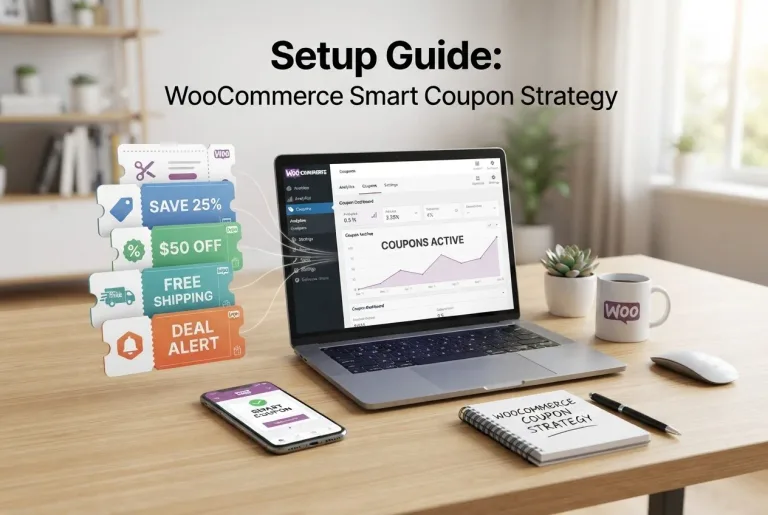 Featured image for: Setup Guide: WooCommerce Smart Coupon Strategy 🎫