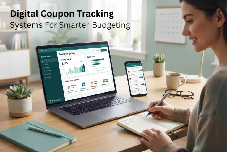 Featured image for: Digital Coupon Tracking Systems For Smarter Budgeting