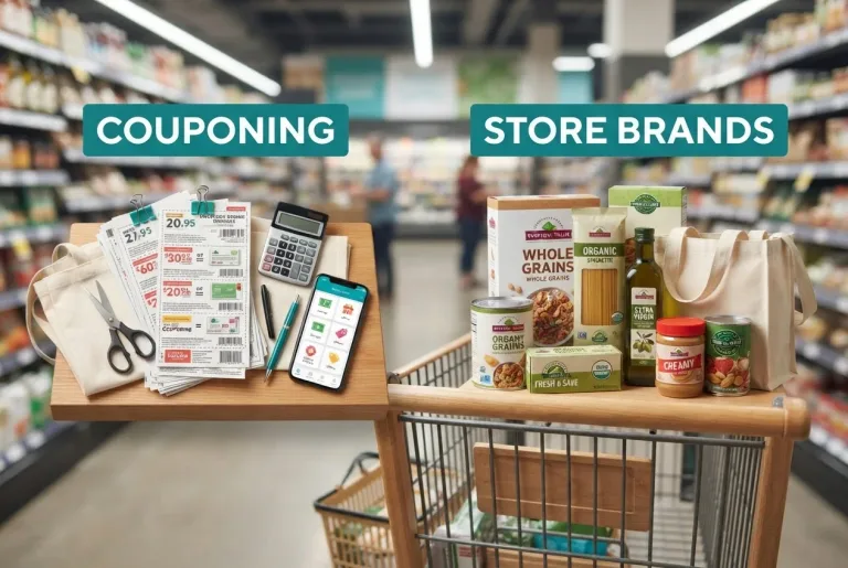 Featured image for: Smart Grocery Trade-Offs: Couponing vs Store Brands