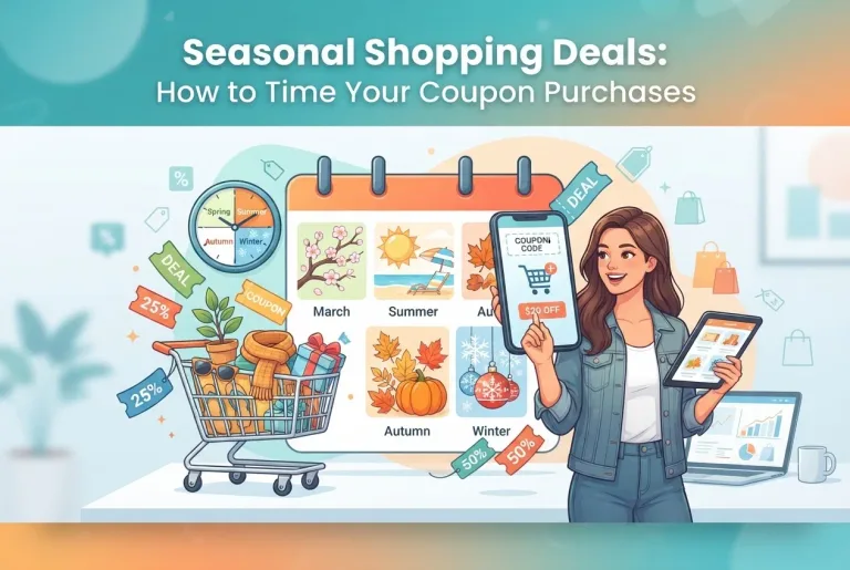 Featured image for: Seasonal Shopping Deals: How to Time Your Coupon Purchases
