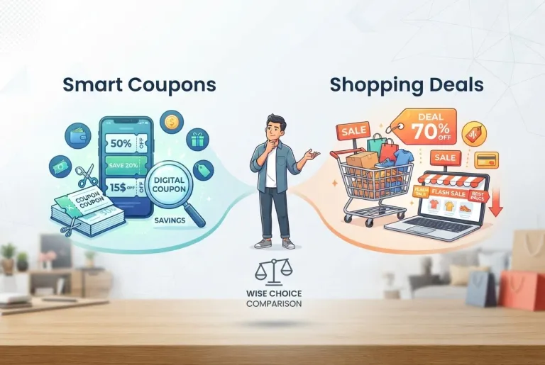 Featured image for: Smart Coupons vs Shopping Deals: How to Choose Wisely