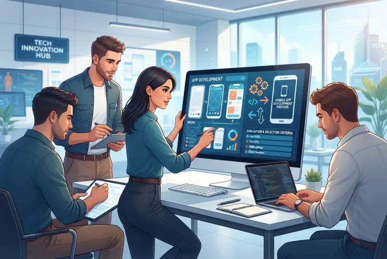 Featured image for: Beginner Guide to Choosing Top Mobile App Developers in 2026