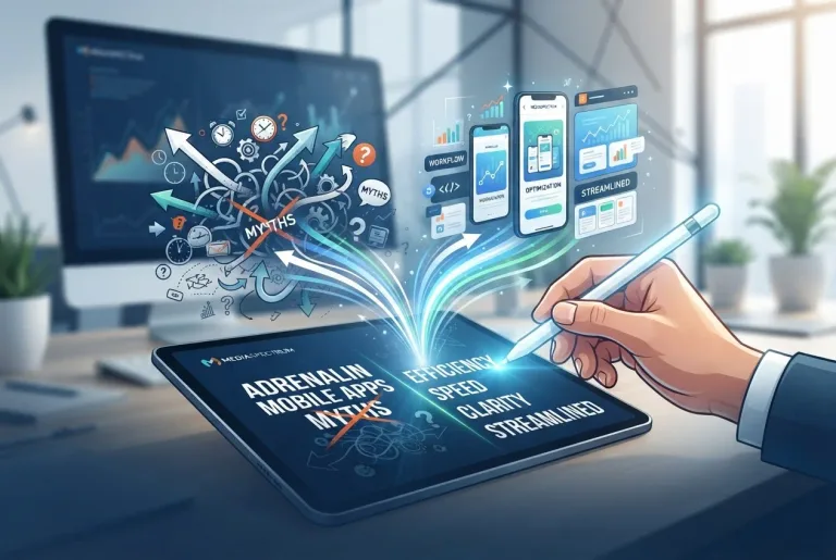 Featured image for: Debunking Mediaspectrum Adrenalin & Mobile App Myths That Waste Time