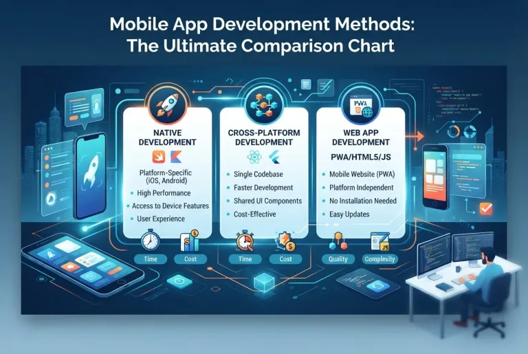 Featured image for: Mobile App Development Methods: The Ultimate Comparison Chart