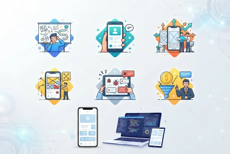 Featured image for: 6 Common Mobile App Development Mistakes to Avoid for Business Success